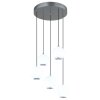 Simmons Suspension Luminaires Globo Lighting LED Gris, 1 lumière