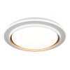 Janice Plafonnier Luminaires Globo Lighting LED Blanc, 1 lumière, Télécommandes, Changeur de couleurs