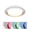 Janice Plafonnier Luminaires Globo Lighting LED Blanc, 1 lumière, Télécommandes, Changeur de couleurs