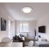 Janice Plafonnier Luminaires Globo Lighting LED Blanc, 1 lumière, Télécommandes, Changeur de couleurs