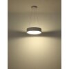 Kemp Suspension Luminaires Globo Lighting LED Blanc, 1 lumière