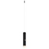Pelo Suspension Luminaires Globo Lighting LED Noir, 1 lumière