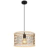 Mali Suspension Luminaires Globo Lighting Noir, 1 lumière