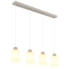 Trent Suspension Luminaires Globo Lighting Sable, 4 lumières