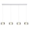 Belinda Suspension Luminaires Globo Lighting LED Blanc, 1 lumière