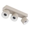 Rae Plafonnier Luminaires Globo Lighting LED Sable, 3 lumières
