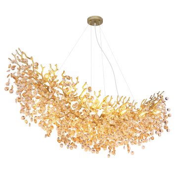 Queena Lustre Luminaires Globo Lighting Or, 16 lumières