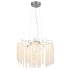 Laverne Lustre Luminaires Globo Lighting Chrome, 6 lumières