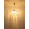 Laverne Lustre Luminaires Globo Lighting Chrome, 6 lumières