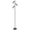 Villegas Lampadaire Luminaires Globo Lighting Noir, 3 lumières
