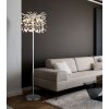 Queena Lampadaire Luminaires Globo Lighting Argenté, 5 lumières