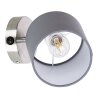 Atlanta Applique murale, Spot mural Luminaires Globo Lighting Nickel mat, 1 lumière