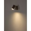 Robby Applique murale, Spot mural Luminaires Globo Lighting Sable, Blanc, 1 lumière