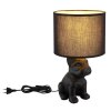 Dogo Lampe à poser Luminaires Globo Lighting Noir, 1 lumière