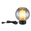 Ulf Lampe à poser Luminaires Globo Lighting Noir, 1 lumière