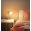 Malte Lampe à poser Luminaires Globo Lighting Nickel mat, 1 lumière