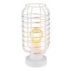 Nesa Lampe à poser Luminaires Globo Lighting Blanc, 1 lumière