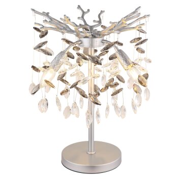 Queena Lampe à poser Luminaires Globo Lighting Argenté, 3 lumières