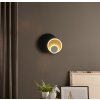 Odonell Applique murale Luminaires Globo Lighting LED Anthracite, Écru, Noir, 1 lumière