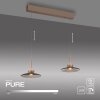 Moon Suspension Luminaires Paul Neuhaus LED Bronze, 4 lumières