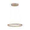 E-Loop Suspension Luminaires Paul Neuhaus LED Bronze, 2 lumières, Télécommandes