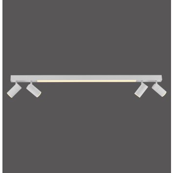 Spot Plafonnier, Spot de plafond Luminaires Paul Neuhaus LED Blanc, 5 lumières, Télécommandes