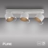 Cup Plafonnier Luminaires Paul Neuhaus LED Blanc, 3 lumières