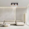 Cup Plafonnier Luminaires Paul Neuhaus LED Noir, 3 lumières