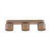 Cup Plafonnier Luminaires Paul Neuhaus LED Bronze, 3 lumières