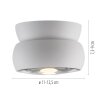 Move Plafonnier Luminaires Paul Neuhaus LED Blanc, 1 lumière