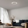 Round Plafonnier Luminaires Paul Neuhaus LED Blanc, 1 lumière, Télécommandes
