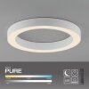 Round Plafonnier Luminaires Paul Neuhaus LED Blanc, 1 lumière, Télécommandes