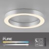 Round Plafonnier Luminaires Paul Neuhaus LED Transparent, 1 lumière, Télécommandes