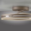 Loop Plafonnier Luminaires Paul Neuhaus LED Bronze, 2 lumières, Télécommandes