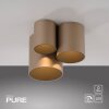 Point Plafonnier Luminaires Paul Neuhaus LED Bronze, 1 lumière