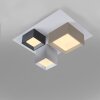 Manhattan Plafonnier Luminaires Paul Neuhaus LED Gris, 1 lumière, Télécommandes