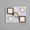Manhattan Plafonnier Luminaires Paul Neuhaus LED Gris, 1 lumière, Télécommandes