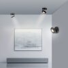 Oculis Plafonnier Luminaires Paul Neuhaus LED Noir, 1 lumière