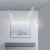 Oculis Plafonnier Luminaires Paul Neuhaus LED Transparent, 1 lumière