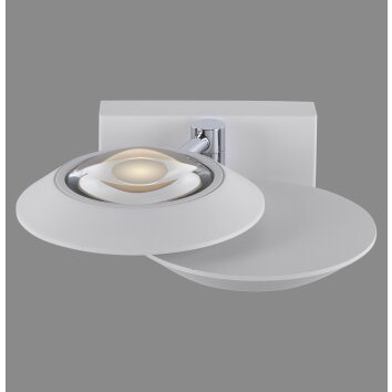 Oculis Applique murale Luminaires Paul Neuhaus LED Blanc, 2 lumières