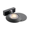 Oculis Applique murale Luminaires Paul Neuhaus LED Noir, 2 lumières