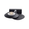 Oculis Applique murale Luminaires Paul Neuhaus LED Noir, 2 lumières