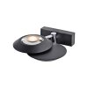 Oculis Applique murale Luminaires Paul Neuhaus LED Noir, 2 lumières