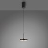 PLATA Suspension Luminaires Leuchten Direkt LED Noir, 1 lumière