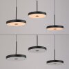 PLATA Suspension Luminaires Leuchten Direkt LED Noir, 3 lumières