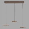 PLATA Suspension Luminaires Leuchten Direkt LED Sable, 3 lumières