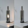 BOTTLE Lampe à poser Luminaires Leuchten Direkt LED Noir, 1 lumière