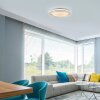 LAGO Plafonnier Luminaires Leuchten Direkt LED Blanc, 1 lumière, Télécommandes