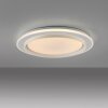 LAGO Plafonnier Luminaires Leuchten Direkt LED Blanc, 1 lumière, Télécommandes