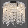 KULUNKA Lustre Luminaires Leuchten Direkt LED Argenté, 4 lumières